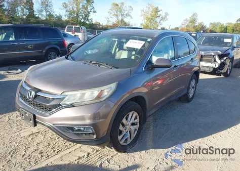 2015 Honda Cr-V Ex-L из США, поврежденный, VIN 5J6RM4H79FL097950